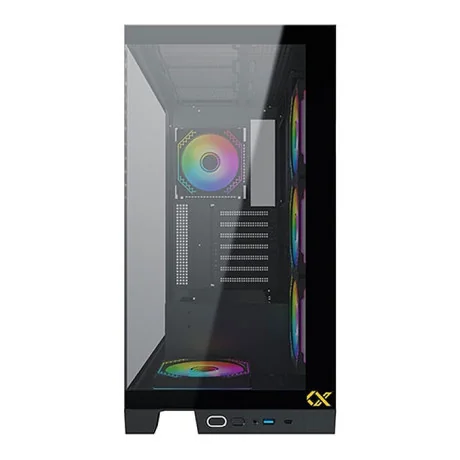 ATX Xigmatek Endorphin Ultra RGB avec panneaux vitrés (Noir)
