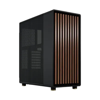 Fractal North Charcoal Black